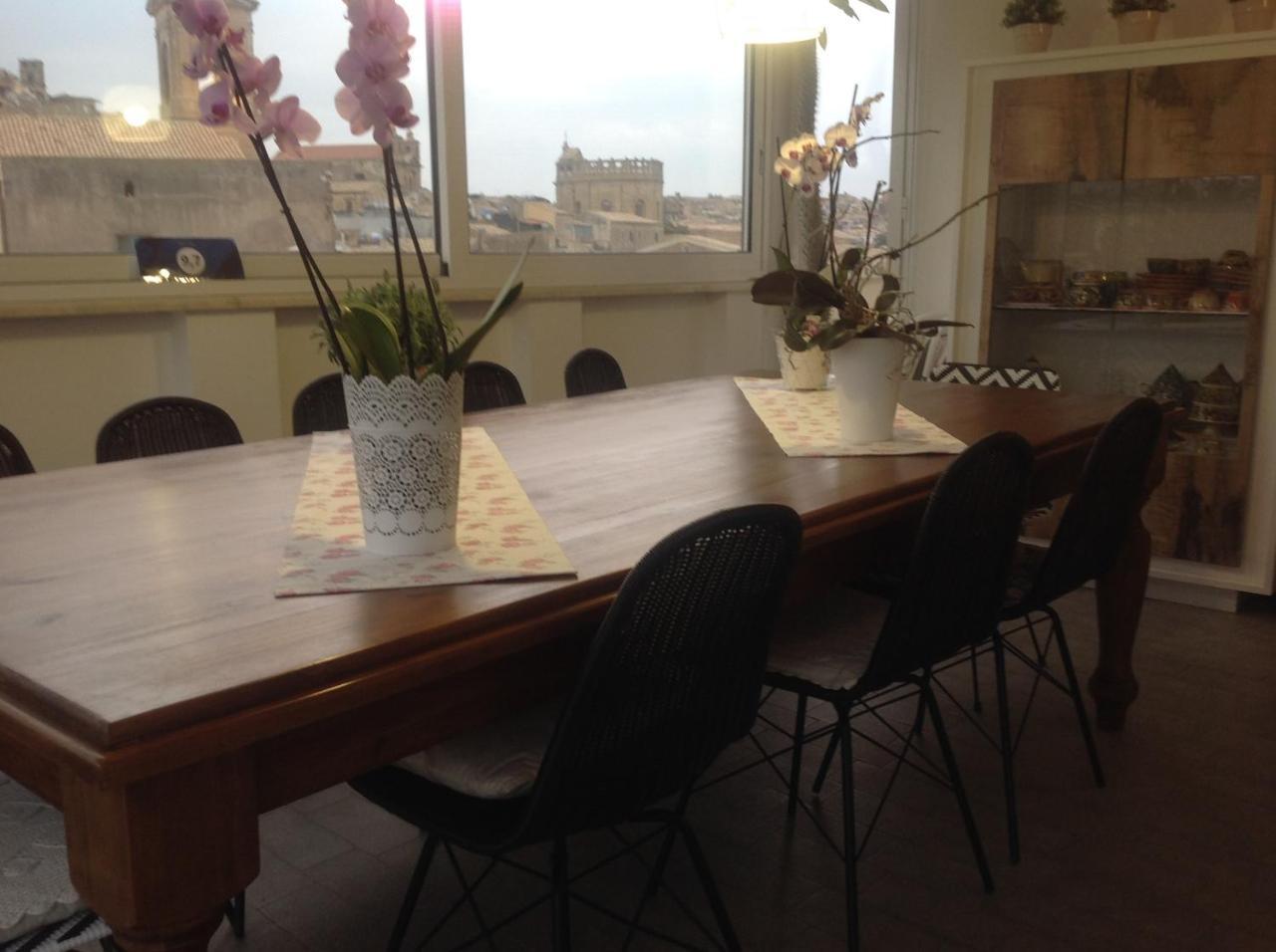 Appartement Attico Da Rosa Con Vista Spettacolare A 360 Gradi à Caltagirone Extérieur photo